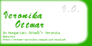 veronika ottmar business card